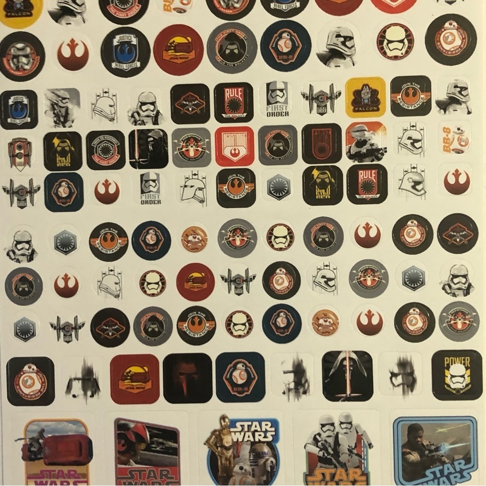 2 Star Wars Sticker Books - Picture 8 of 14